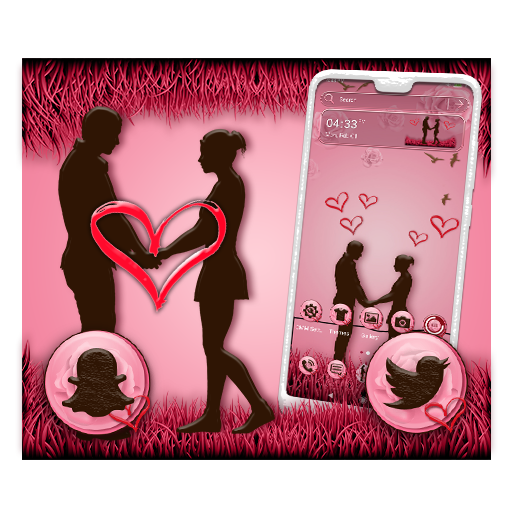 Download Valentine Couple Theme 1.3 Apk for android