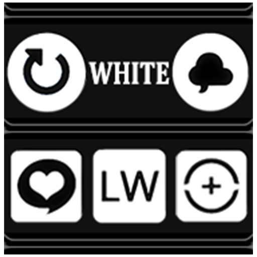 White and Black Icon Pack 10.2