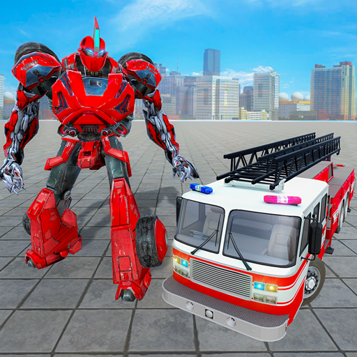 Download Feu camion volant robot sauver 1.0.4 Apk for android