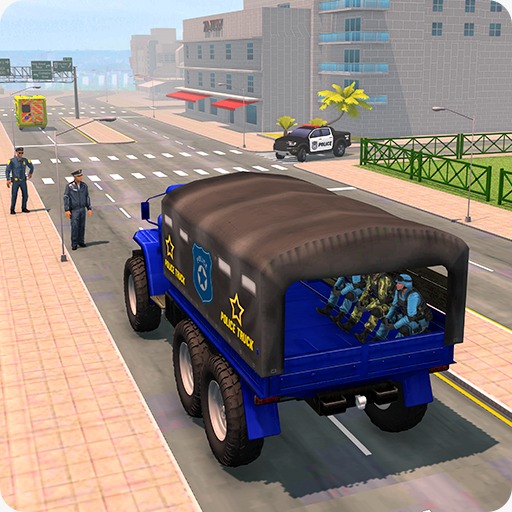 US American Police Truck Games 1.12