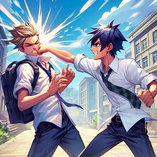 High School Fighting Game 3.4