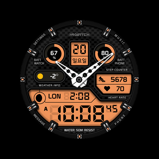 Download HMKWatch Analog 264  Apk for android