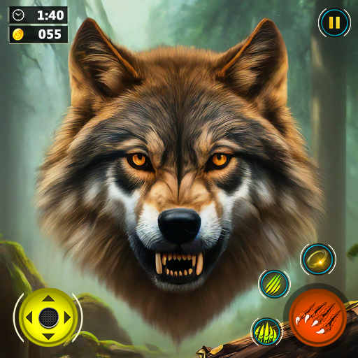 Download Wolf Games Wild Animal Sim 3D 1.6 Apk for android