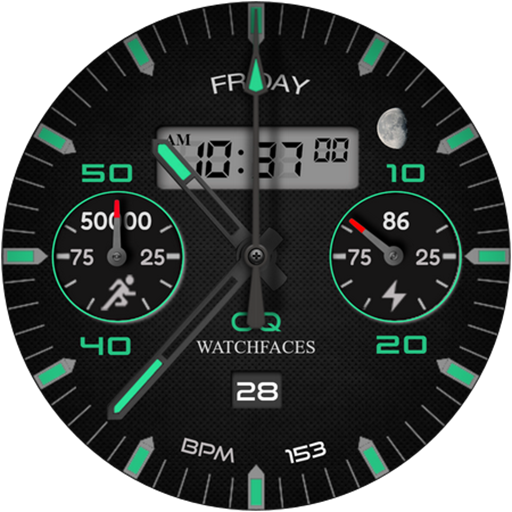 Download Analog Basic 11B  Wear OS 4+  Apk for android