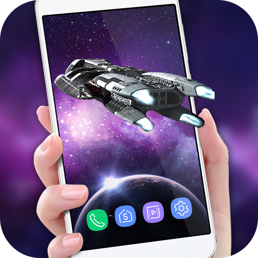 Download Space Galaxy Live Wallpaper HD 1.7 Apk for android